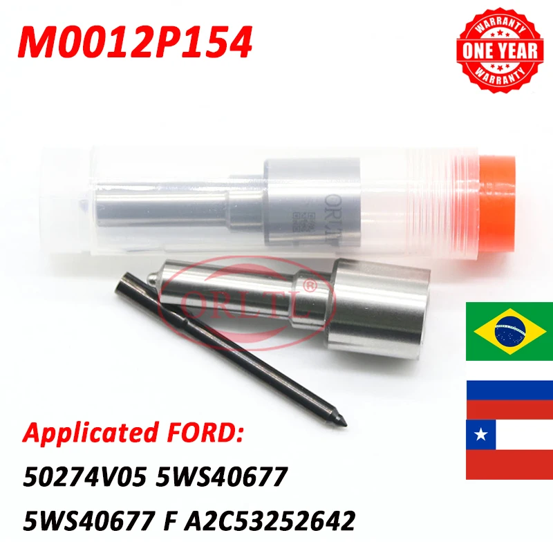 

ORLTL M0012P154 Дизельная форсунка для Ford 50274V05 5WS40677 A2C53252642 A2C59513556