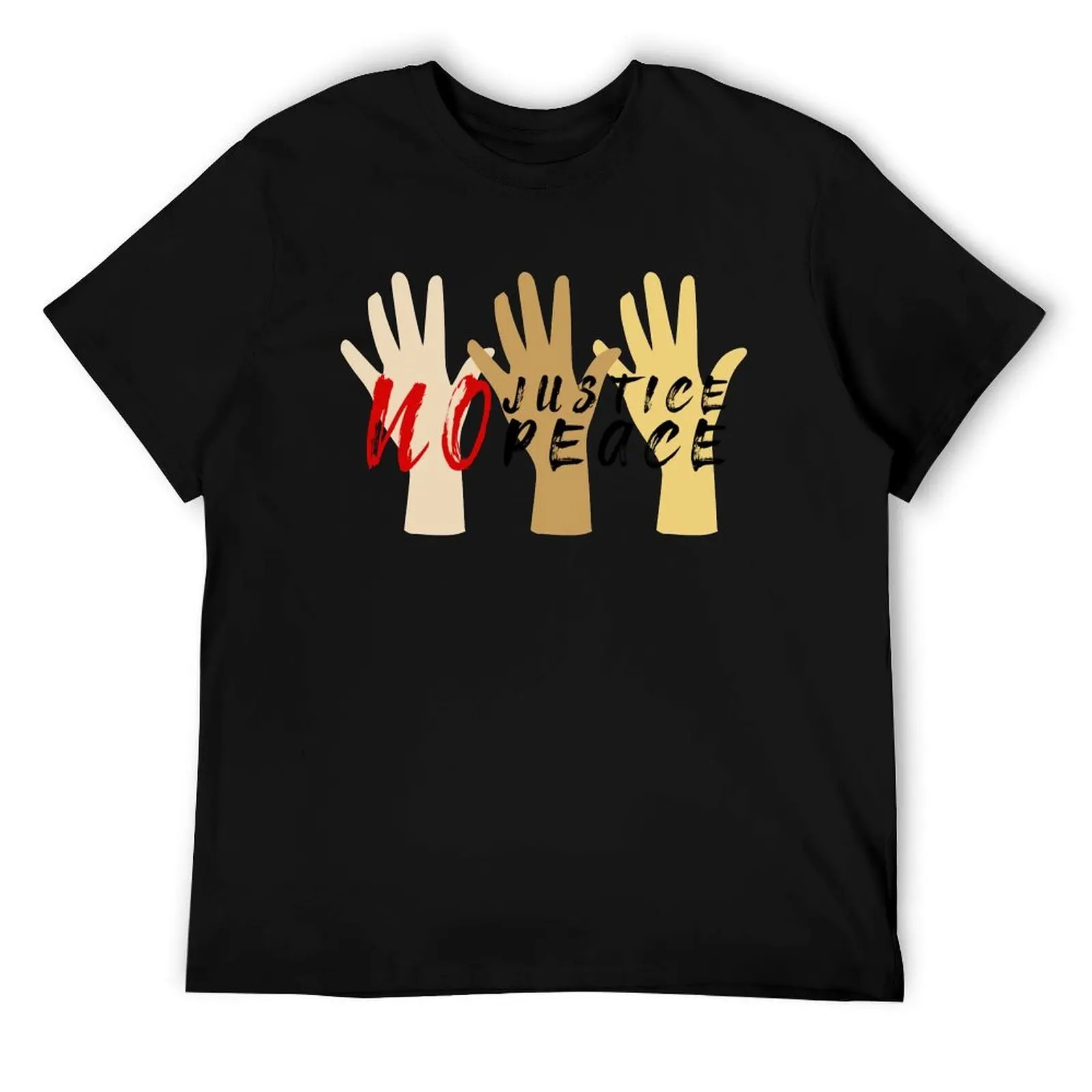 

No Justice, No Peace mask T-Shirt g man t shirts for men cotton t shirt man T-Shirt
