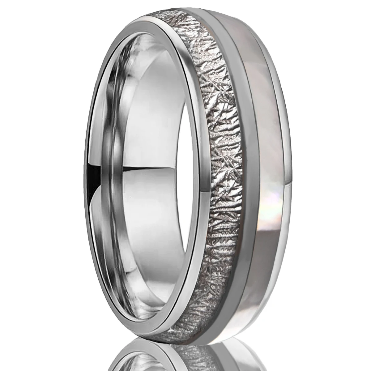 Eheringe Paarringe Verlobungsring für Damen Bijoux Femmes Wolframring Schmuck Accessoire Femme Luxus-Schmuck – Detail 2