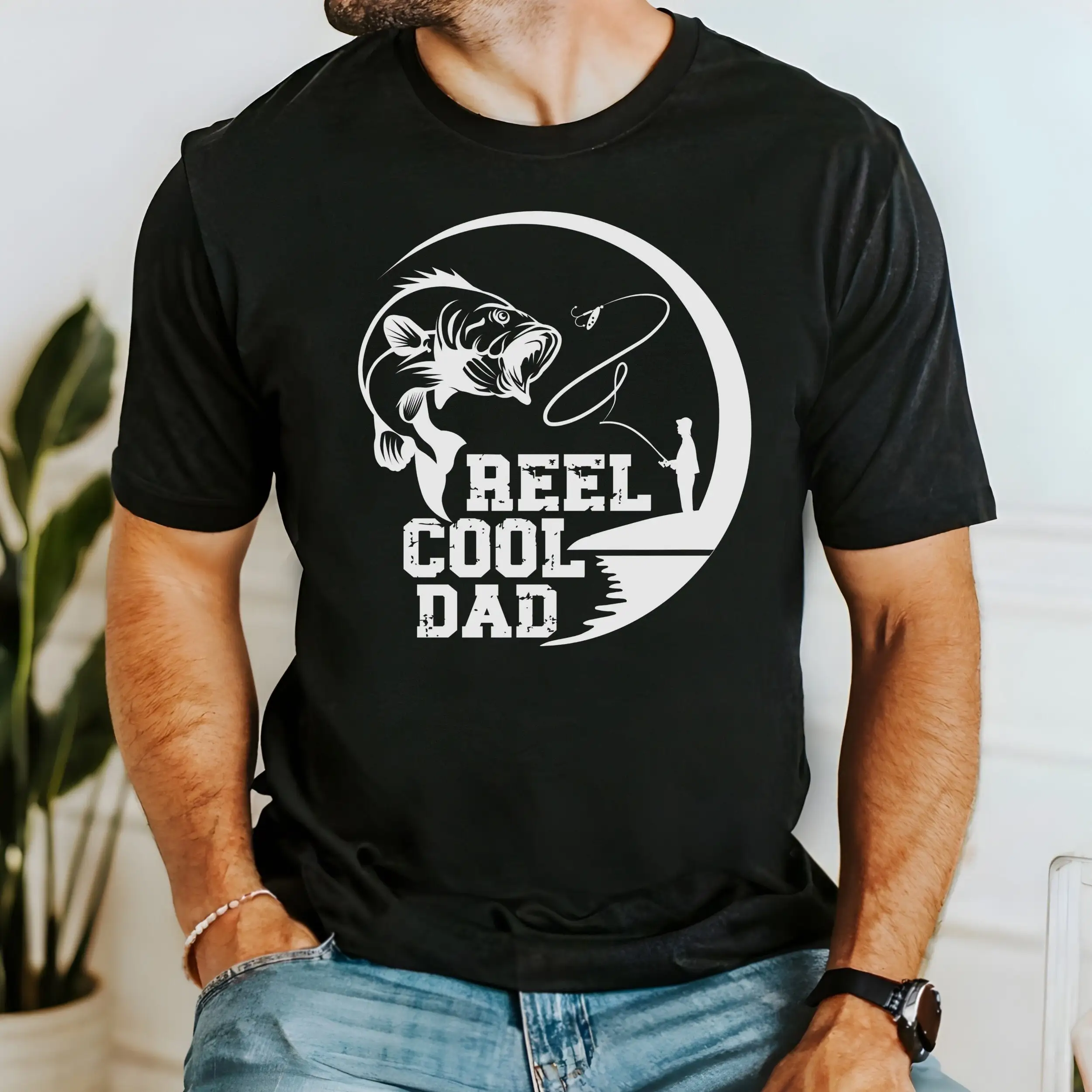 

Funny T Shirt for Men Father s Day Best Dad Birthday Joke Fishing Bass Lover