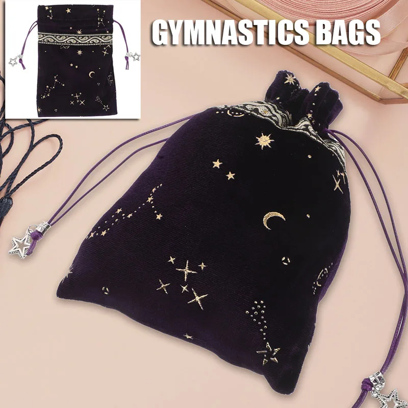 

Velvet Bag Small Star Drawstring Pouch Drawstrings Pouches Rhinestones Mini Jewelry Flannel Plush Decorate Goodie Flannel Cloth