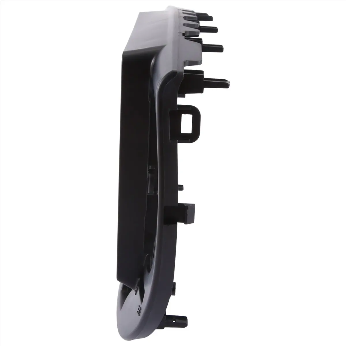 Compatible Car Radio Fascia for Rio2 2 2005-2011 Dashboard Refitting Stereo 9 Inch Car Fascia Panel Trim Kit(Black)