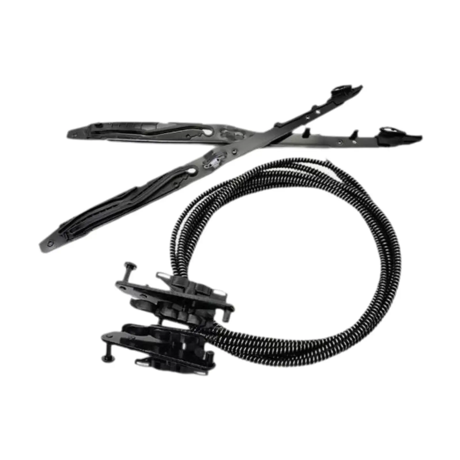 طقم إصلاح تجميع مسار الكابلات الزجاجية لفتحة السقف fl3Z- 1651071 -b أسود لسيارة فورد إكسبيديشن 2018-2020 F150 2015-2020 مرفق