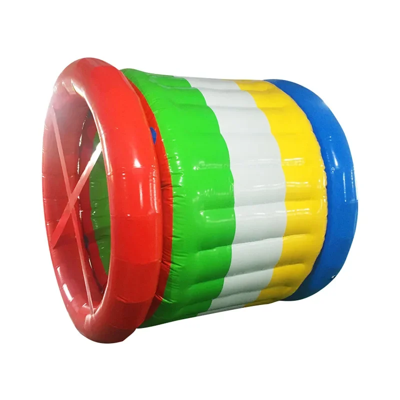 Fun sports moving props, dynamic five-ring tortoise and hare racing, inflatable fluff, outdoor development training equipment