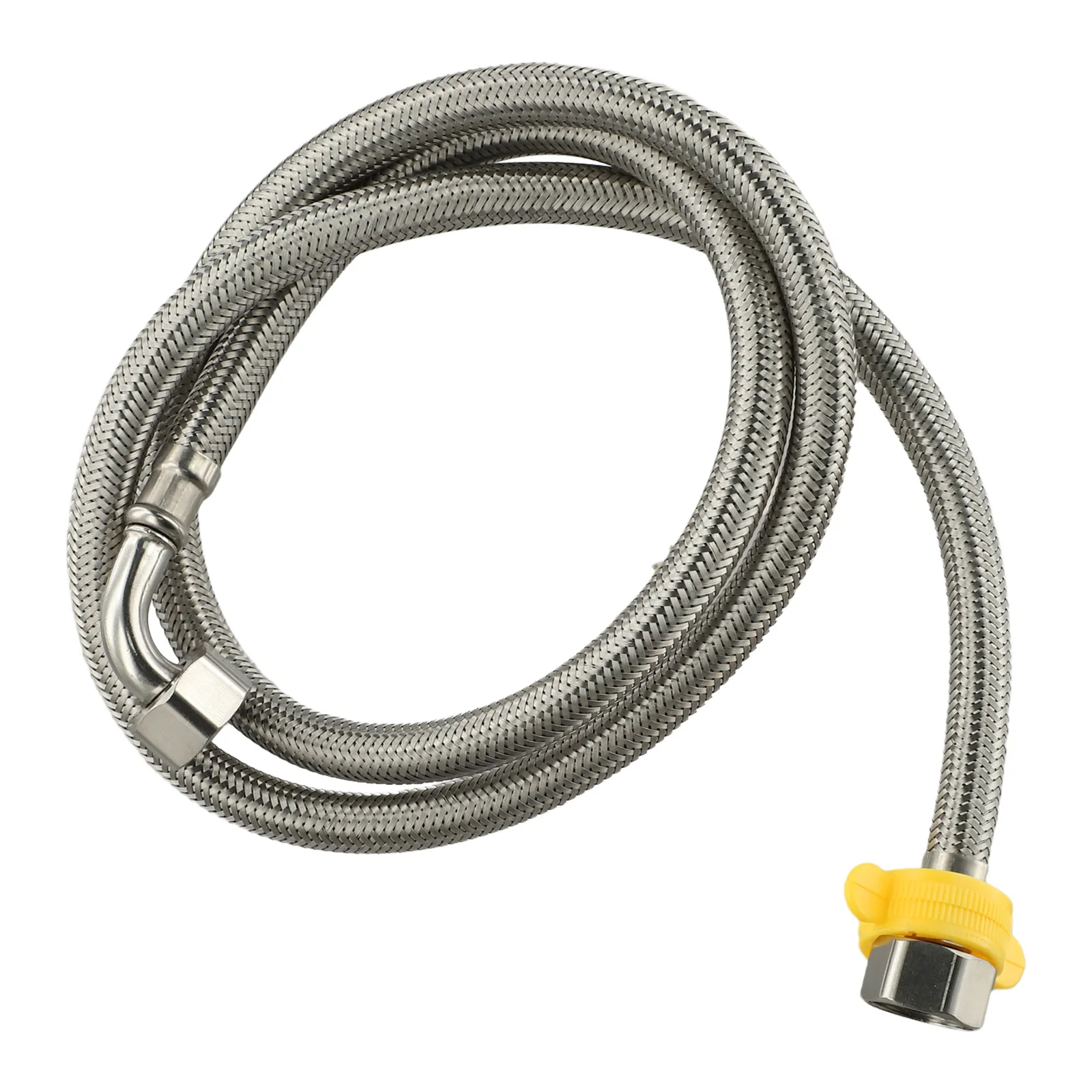 Flexible Pipe Connectors Elbow Hose For Effortless Plumbing Bathrooms Kitchens Stainless Steel Braided Hoses Providing Durabilit