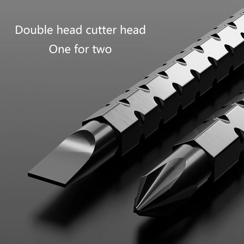 

Y1AD Mini Ratchet Screwdriver Telescopic Repair Tools Dual-purpose Tool