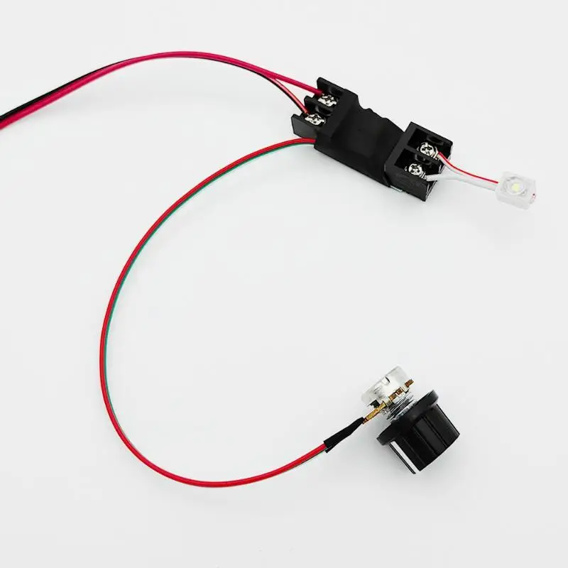 [Durable 8A/15A/30A LED Manual Dimmer 12V Pwm Dimming Manual Knob Controller Rotary Light Accessories Light Strip Governor Home