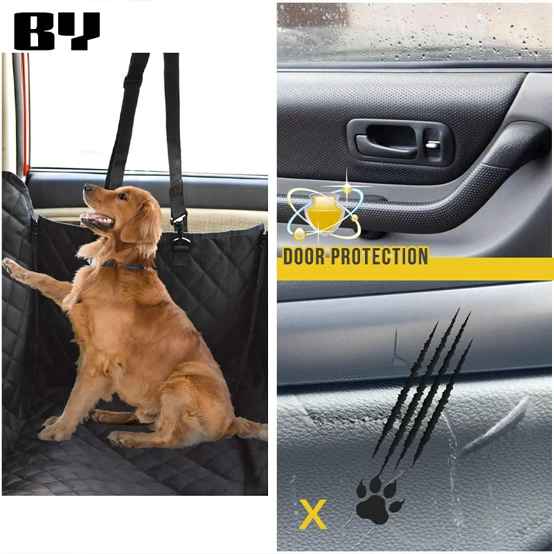 Dog Car Seat Covers Waterproof Seat Covers Anti-scratch Non-slip Soft Covers ​For Toyota FJ Cruiser 2007-2021