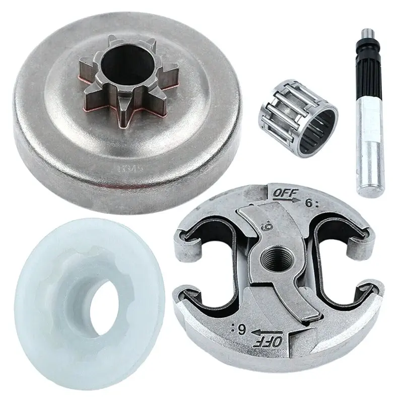 BHBD-For Chainsaw Models 340 345 350 445 450 Compatible Clutch Sprocket Drum 537110503 325 7T With Required Parts Comp