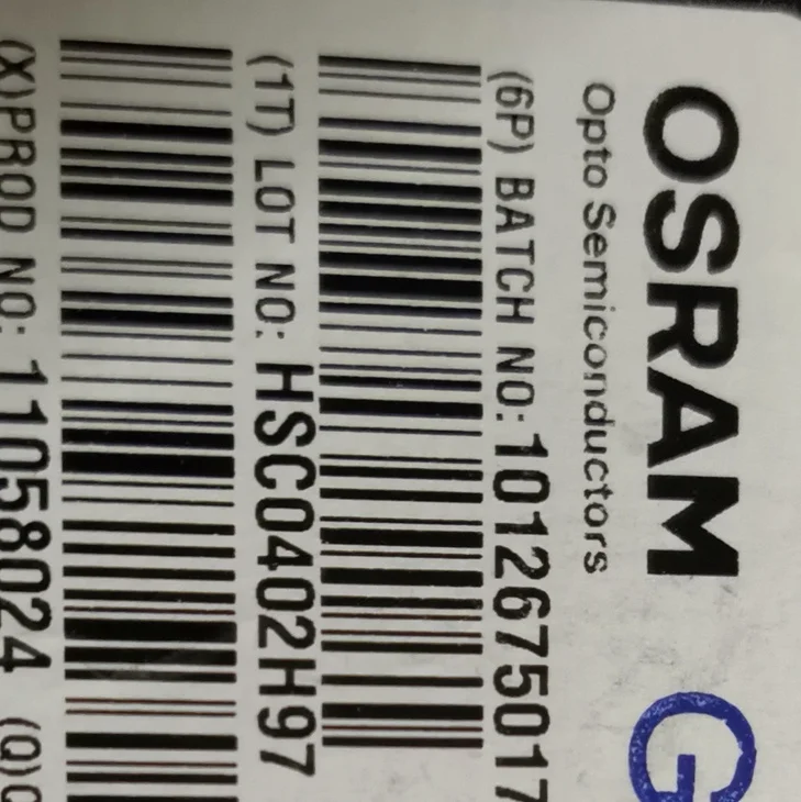 50 PCS/LO L29K-J2L1-24-Z 0603 Laranja 160 Ângulo, LED de baixa potência 2mA