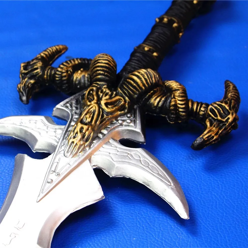75cm World of Warcraft Game Frostmourne Lich King Game Peripherals PU Model Weapons Desktop Decoration Ornaments Gift Toys Kids