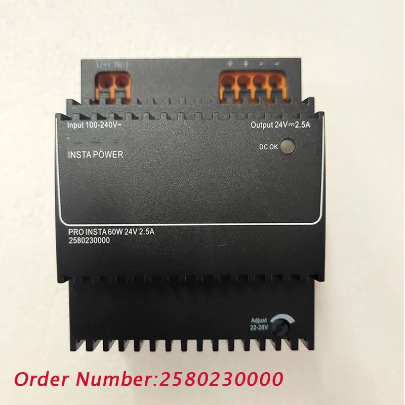 NEW 8739140000 For Weidmuller CP SNT 48W 24V 2A Switching Power Supply Replacement Part Number 2580230000