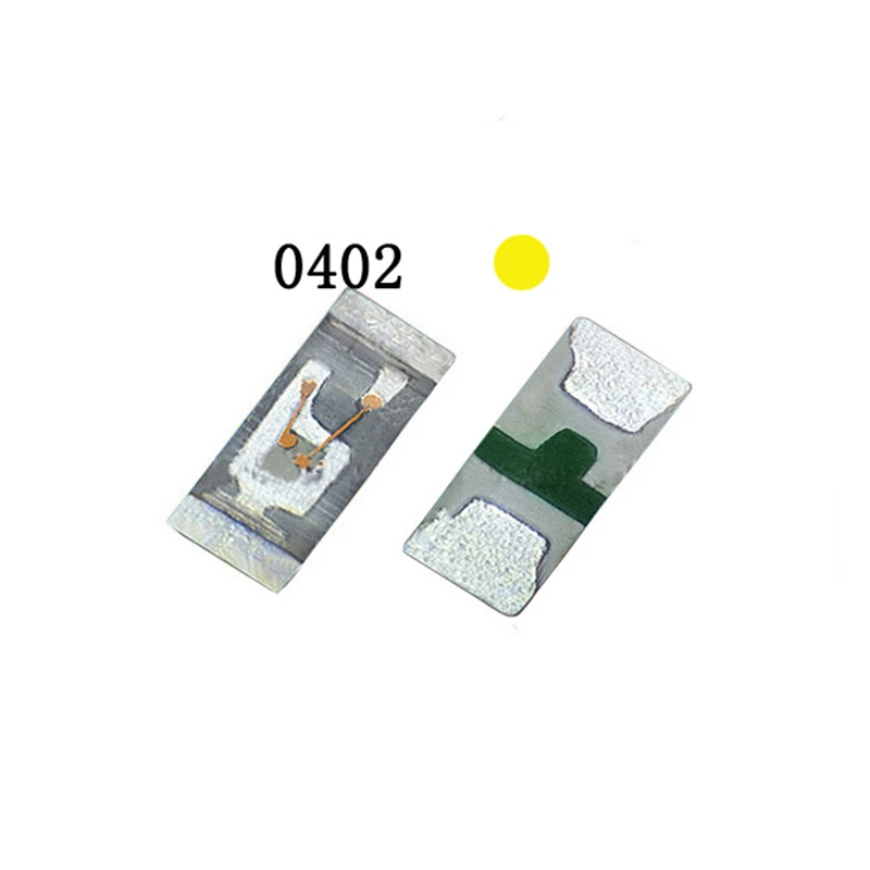 

1000PCS SMD LED 0402 Light Emitting Diode Beads Super Bright YELLOW Lamp ( 0402=1005 )