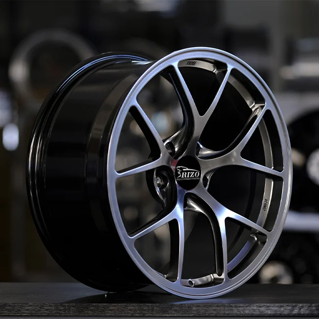 REP 5103F 18/19 Inch Staggered Multi-Spokes 5-holes Satin Black 5-112 with 66.45 Forged Wheels Ready to Ship for Brabas