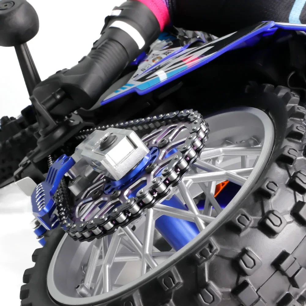 LOSI 1/4 promo-MX moto acciaio 70 sezioni pignone catena rullo Los262000 parti di aggiornamento accessori di modifica