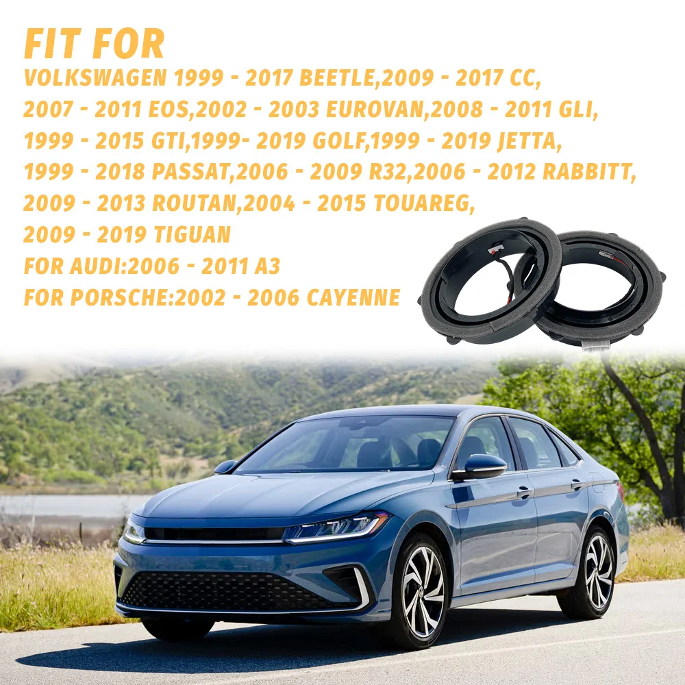 2 قطعة 8 "إلى 6.5" سيارة تعديل الصوت المتكلم محول جبل الوسادة وصلات صوت ل Volkswagen Magotan ساجيتار تيجوان سكودا اوكتافيا #1