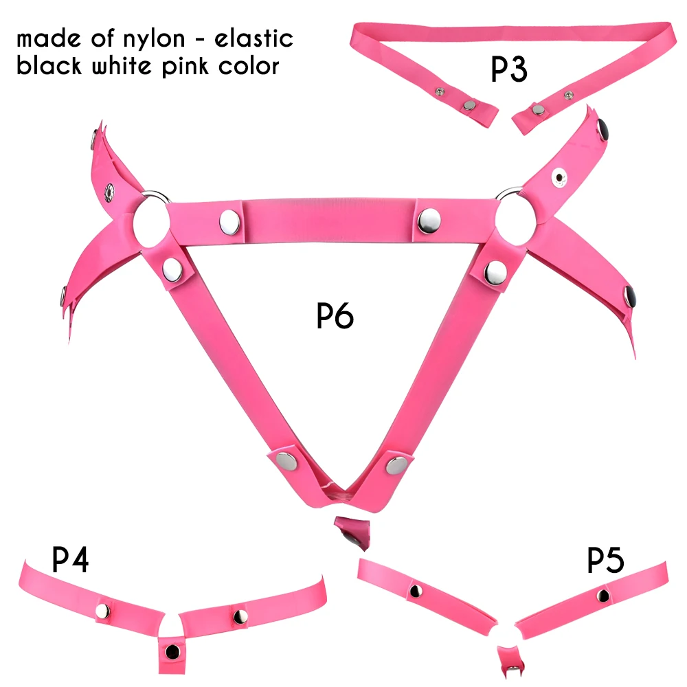 FRRK Elastic Band Chastity Belt for Male Chastity Cage Auxiliary Belt Adjustable Underwear Rope Scrotum Ring Sissy Sex Toys