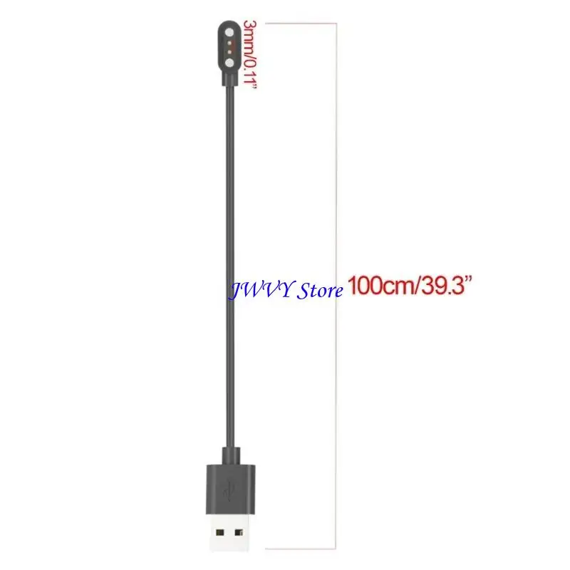 573A 시계에 적합한 마그네틱 충전기 전원 어댑터 3 시계 USB 충전 크래들 케이블 크래블 도크 브래킷 스마트 워치 홀더