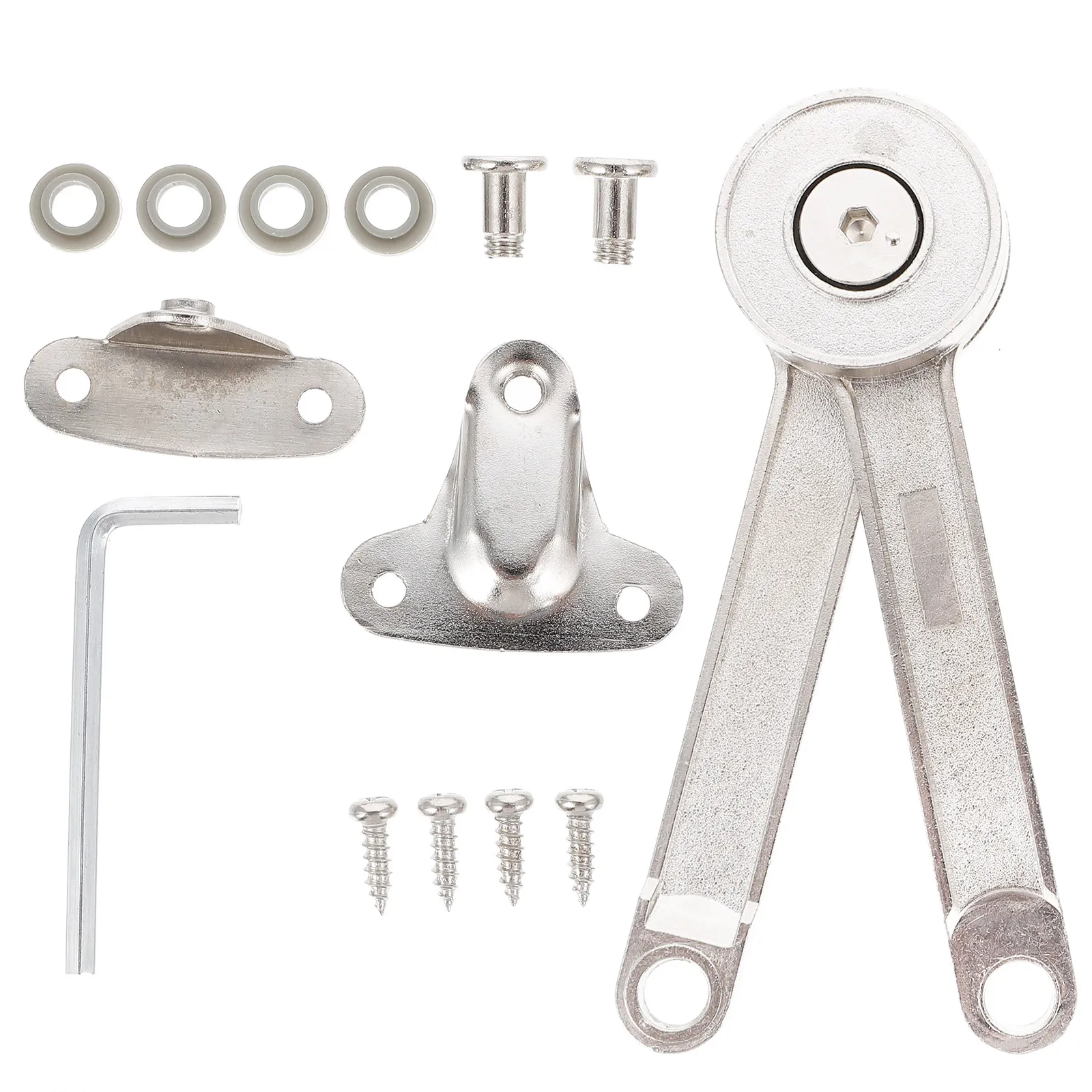 

1Set Adjustable Tension Lid Stay Smooth Open Close No Noise Support for Wardrobe Cabinet Drawer Door Open Hinges