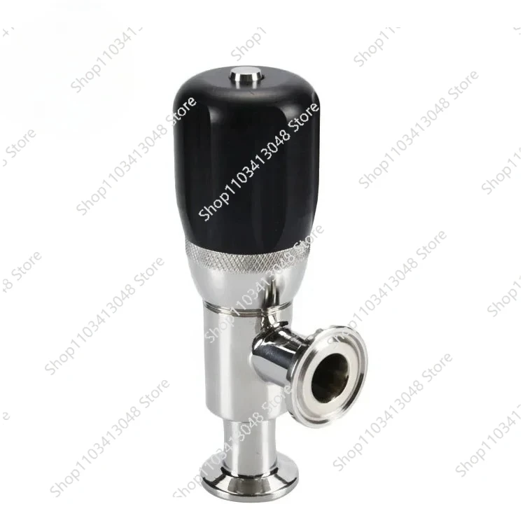 

Sanitary Stainless Steel union Hygienic welded Pressure Relief Mini Safety Valve For dairy Beer industry