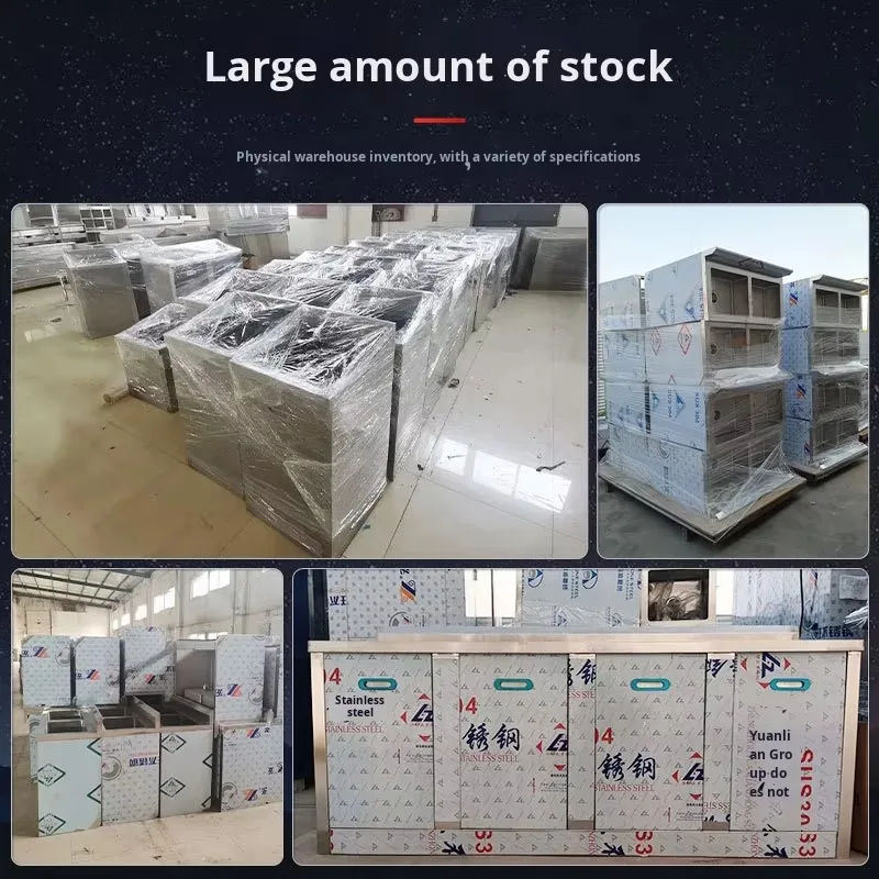 Stainless Steel Chemical Resistance Laboratory Sink Lab Stand With Easy Clean Bench for Cleanroom Working Table
