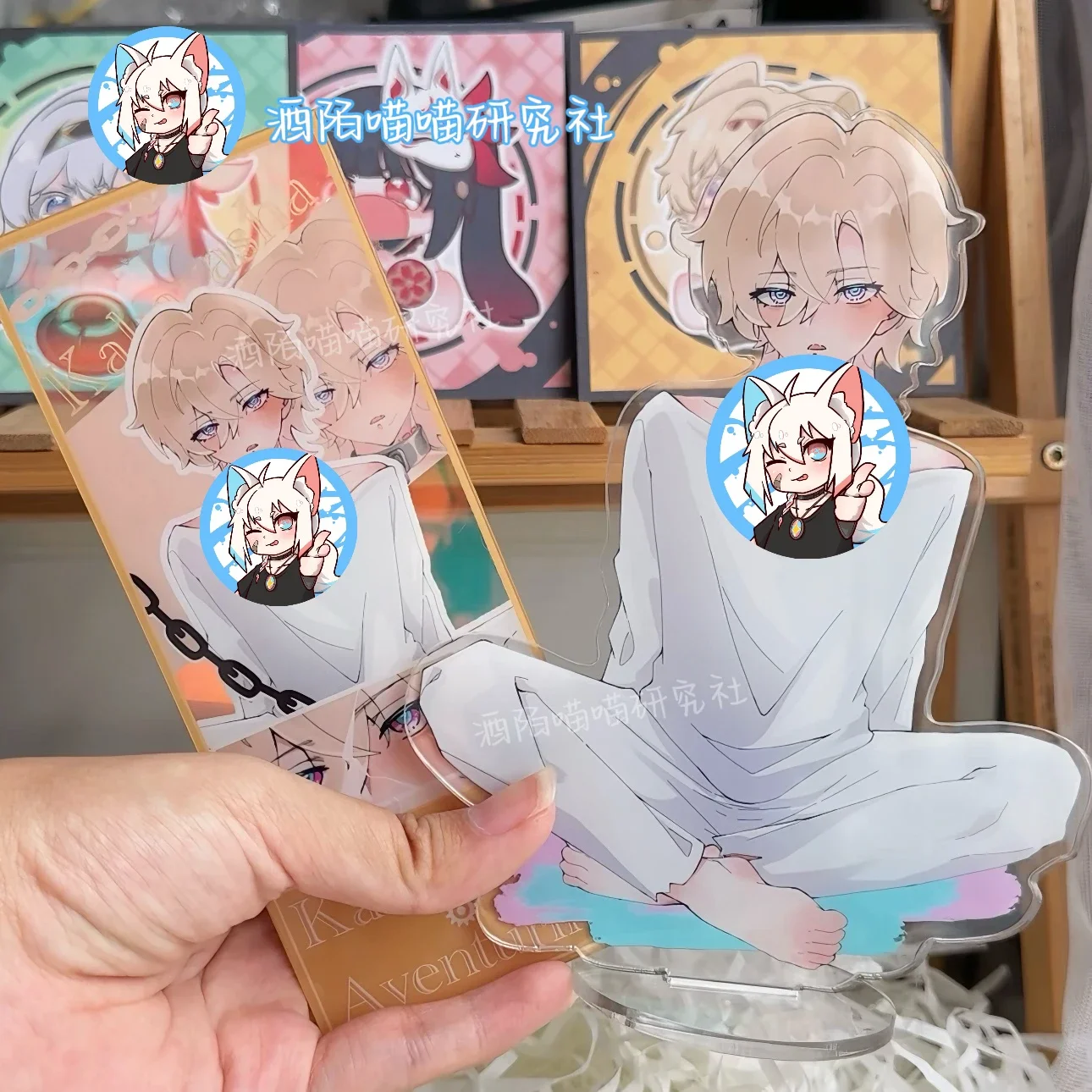 

Honkai: Star Rail Imbibitor Aventurine Anime Game Scene Acrylic Stand Figure Model Cosplay Badge Postcard Tabletop Sets