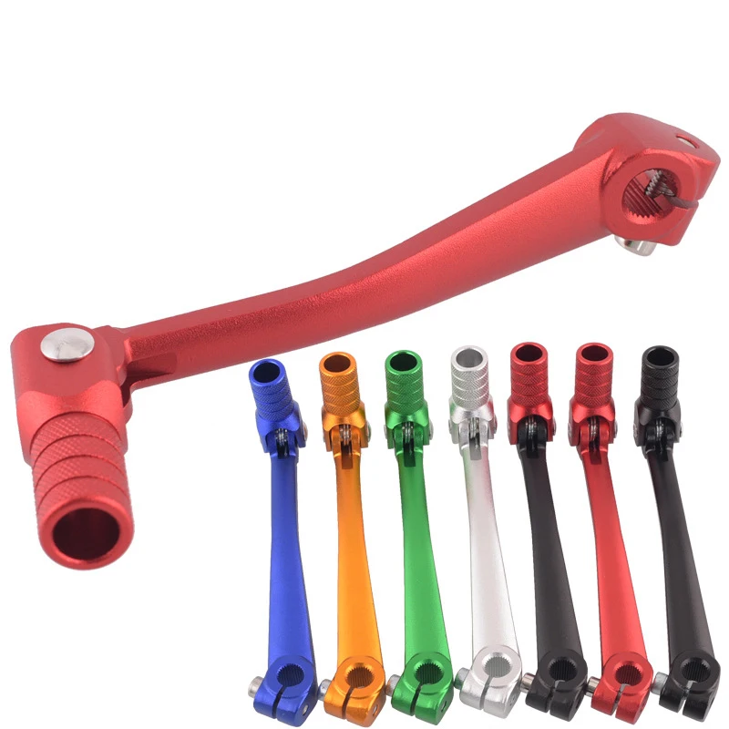 Motorcycle CNC Aluminum Alloy Gear Shift Lever Forward Reverse Folding Universal Accessories for ATV Pit Dirt Bike Motocross