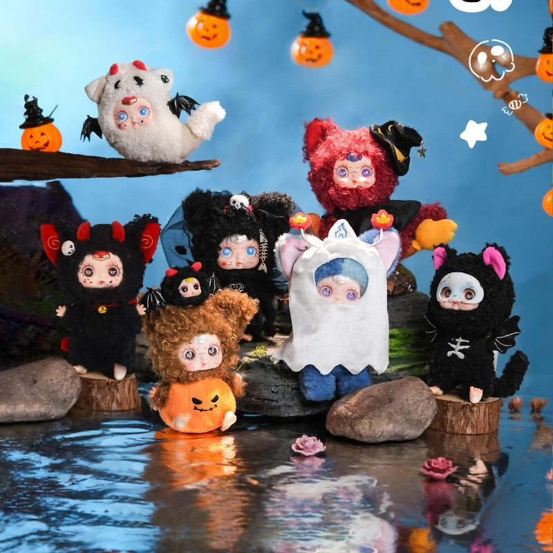 

MM Suger Baby Night Elf Party Series Хэллоуин слепая коробка виниловая загадочная коробка кукла сумка кулон милые игрушки девушка-сюрприз подарки