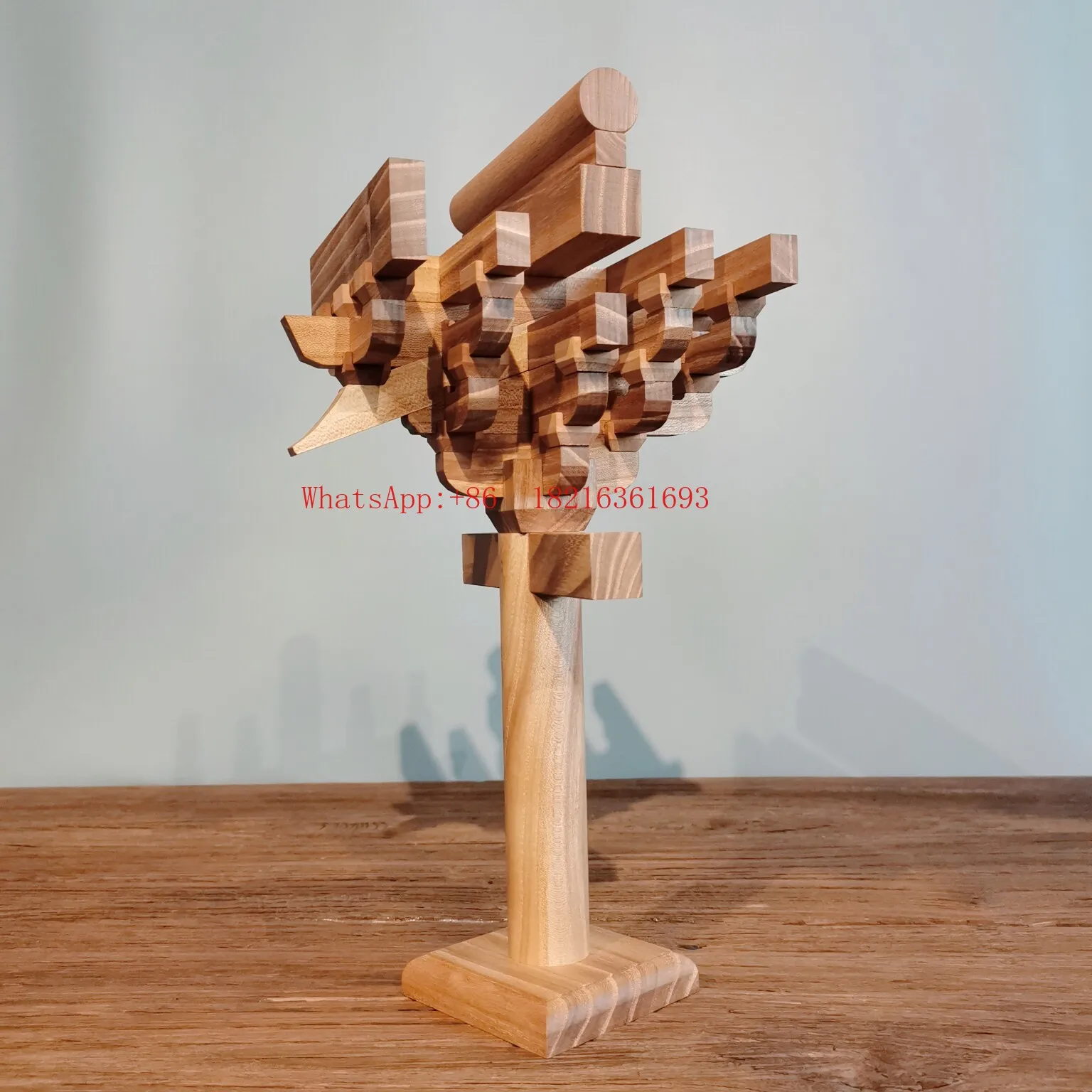 Mortise and Tenon Bucket Arch Ancient Building Detachable Model Wooden Teaching Aids Research and Craftsmanship