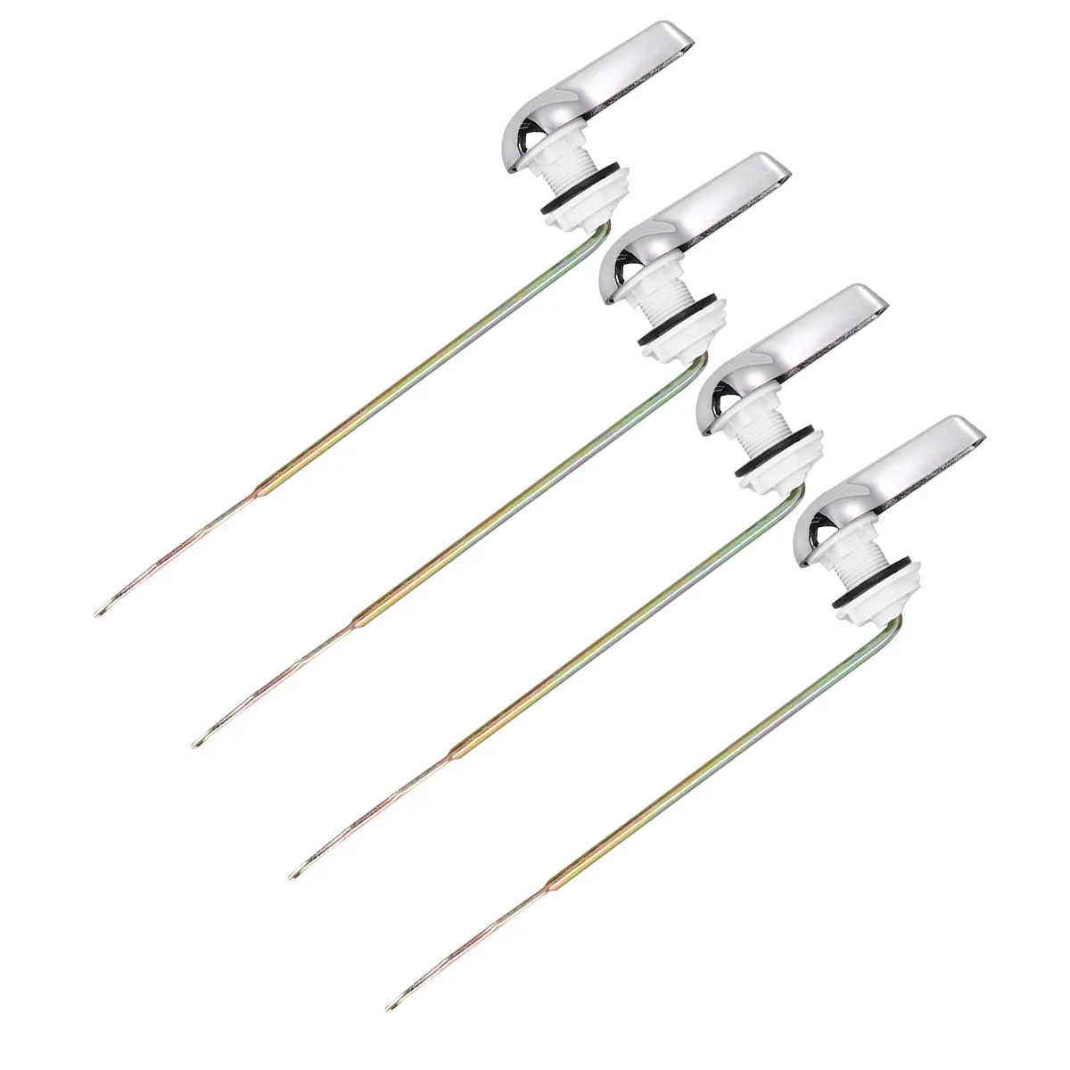 

Набор из 4 высококачественных ключей для унитаза из АБС-пластика: надежная работа, быстрая установка, для дома и отелей