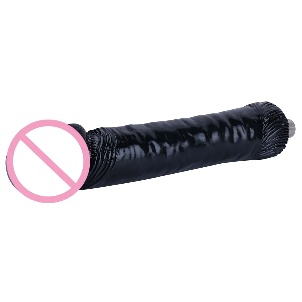 ملحقات آلة الجنس Auxfun 3XLR دسار أسود كبير مع موصل 3XLR، حجم مثالي 9.6 بوصة طول 5.5 بوصة مقاس