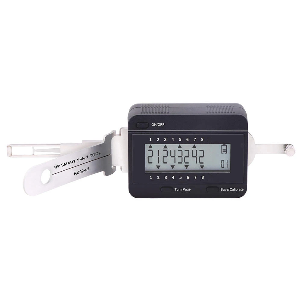 Smart NP Tools 5-in-1 HU92V.2 Key Tool Auto Magic Turbo Decoder and Auto Door Lock Repair Locksmith Tools