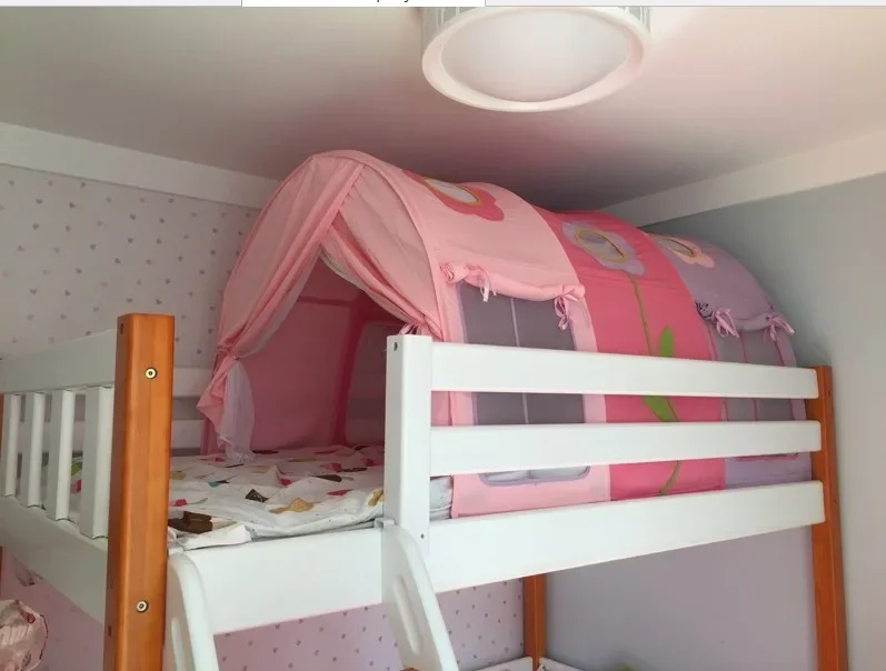 New model kids bed tent bed mantle bunk bed bunk  canopy boys and girls small tent can be customized pure cotton