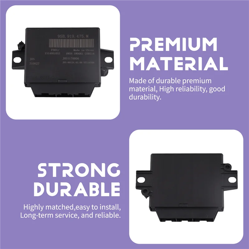 YSUN-Parking Assist عكس PDC وحدة التحكم عن بعد الجديدة 95B919475M لكايمان 718 Boxster 17- 19 95B 919 475M