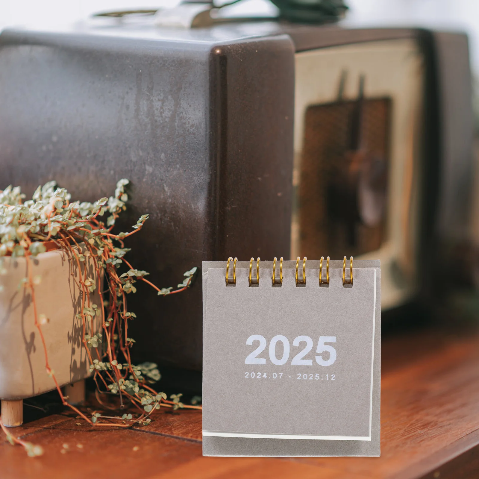 

Мини-настольный календарь, небольшой декоративный настольный календарь для офиса, школы, дома, 2024-2025, стоячий ежемесячный планировщик