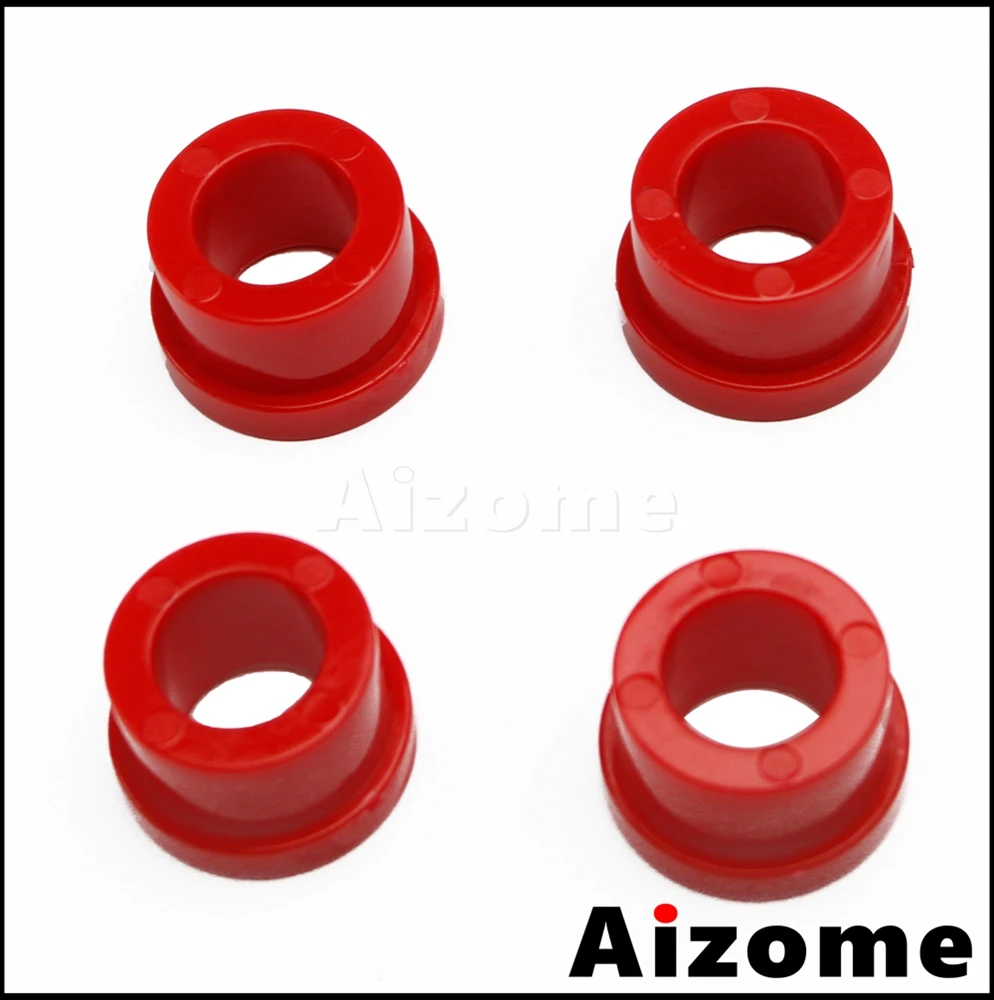 4x Motorcycle Polyurethane Bushing Handlebar Riser Bushings For Harley Touring FLHR FLHX FLHT FLTR Road King Trike Glide 1983-21