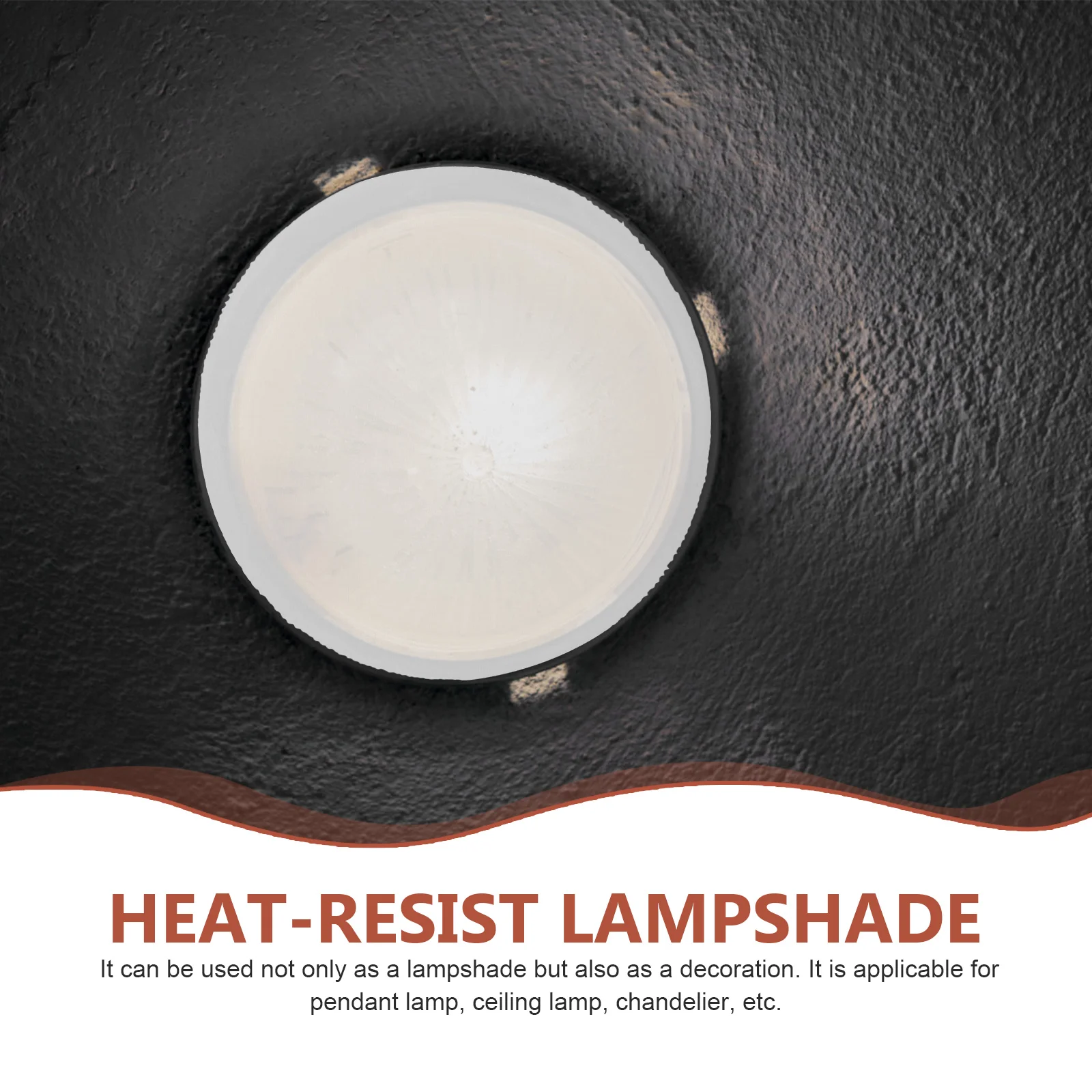 

2pcs Dazzling-Proof Cloth Lampshade Replacement Light Cover Heat-Resistant Dust Insect Protection Easy Install Bedroom Living