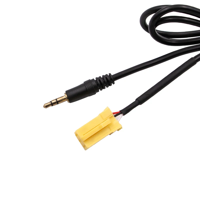 1PCS Car Accessory 3.5mm For mp3 AUX Stereo Audio Line Input Cable For Fiat Alfa Romeo Lancia Adaptor High Quality