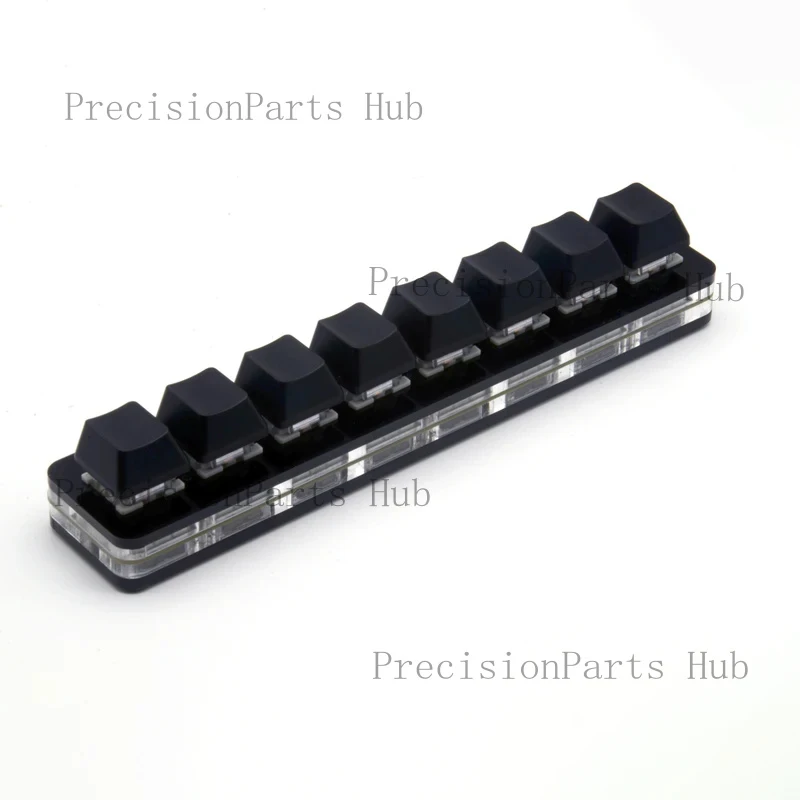 Office Audio Game Mute Usb Shortcut Keypad Custom BOX Wired Hot-swappable Mechanical Single Row Eight Keys