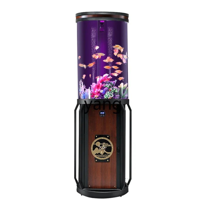 ZL filter oxygen production machine ecological water-free acrylic cylinder small living room home