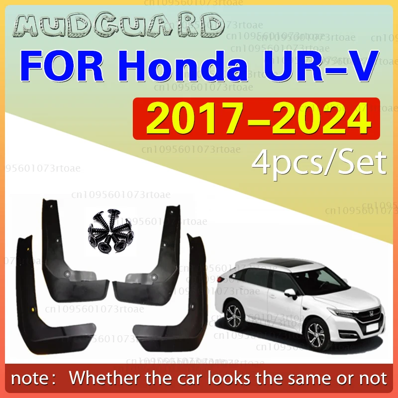 

Car Mudguard For Honda Avancier UR V UR-V URV 2017-2024 2018 2019 Car Guard Splash Flap Anti-splash Fender Accessories Mud Flaps