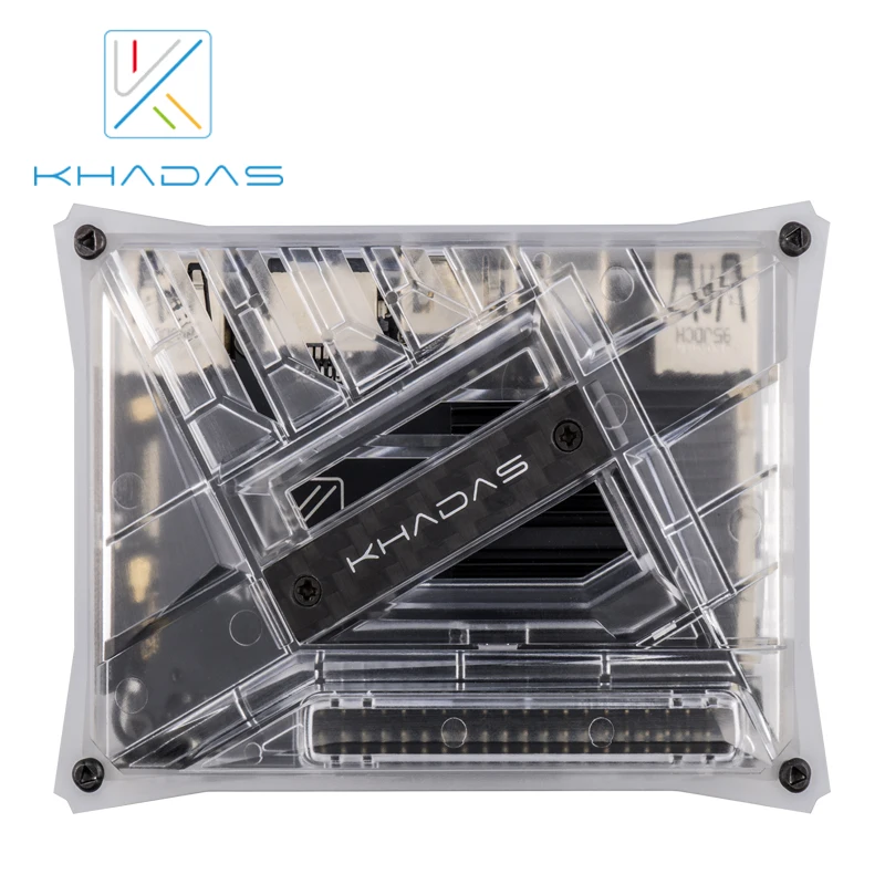 Khadas VIM3L SBC HTPC KIT : Amlogic S905D3-N0N SBC dengan Casing DIY