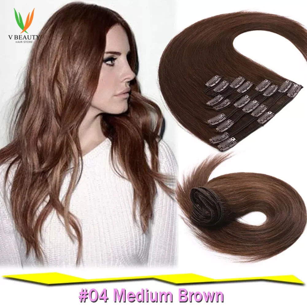 

Clip In Hair Extensions Real Human Hair Straight 28 Inch 120g Natural Black Real Virgin Human Hair Clip Ins Real Human Hair