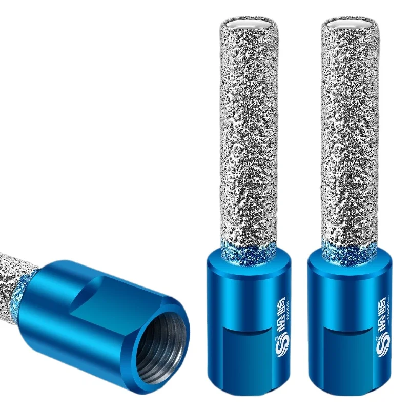 Special drill for tile punching of angle grinder Marble stone glass drilling and grinding integrated dry hole opener