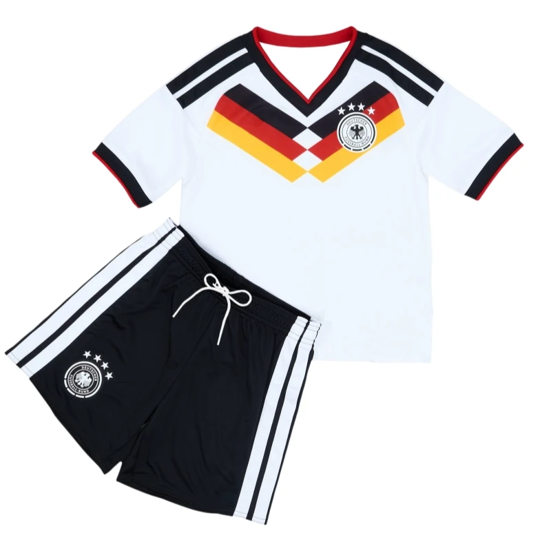 

2026 New Youth Germany Home Football shirts Special Edition Jersey t-shirt Set Men's Team Sportswear Breathable Match Kit