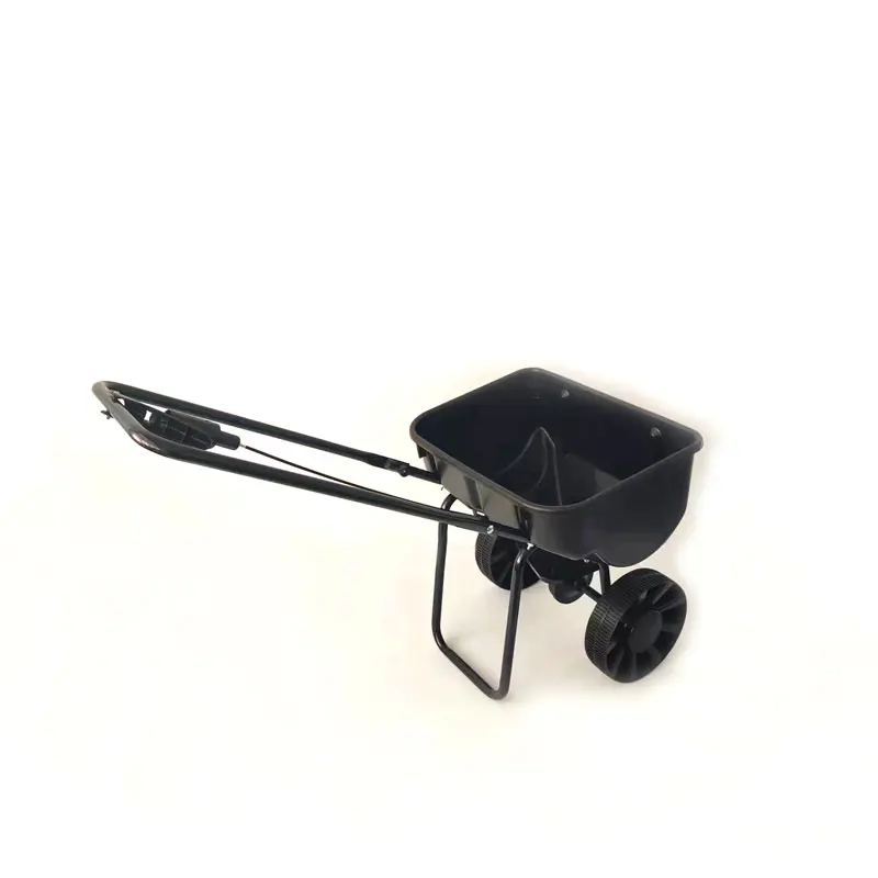 

Spreader Cart Fertilizer Spreader Seeder De-icing Agent Spreader Lawn Cart Garden Maintenance De-icing Salt Spreader