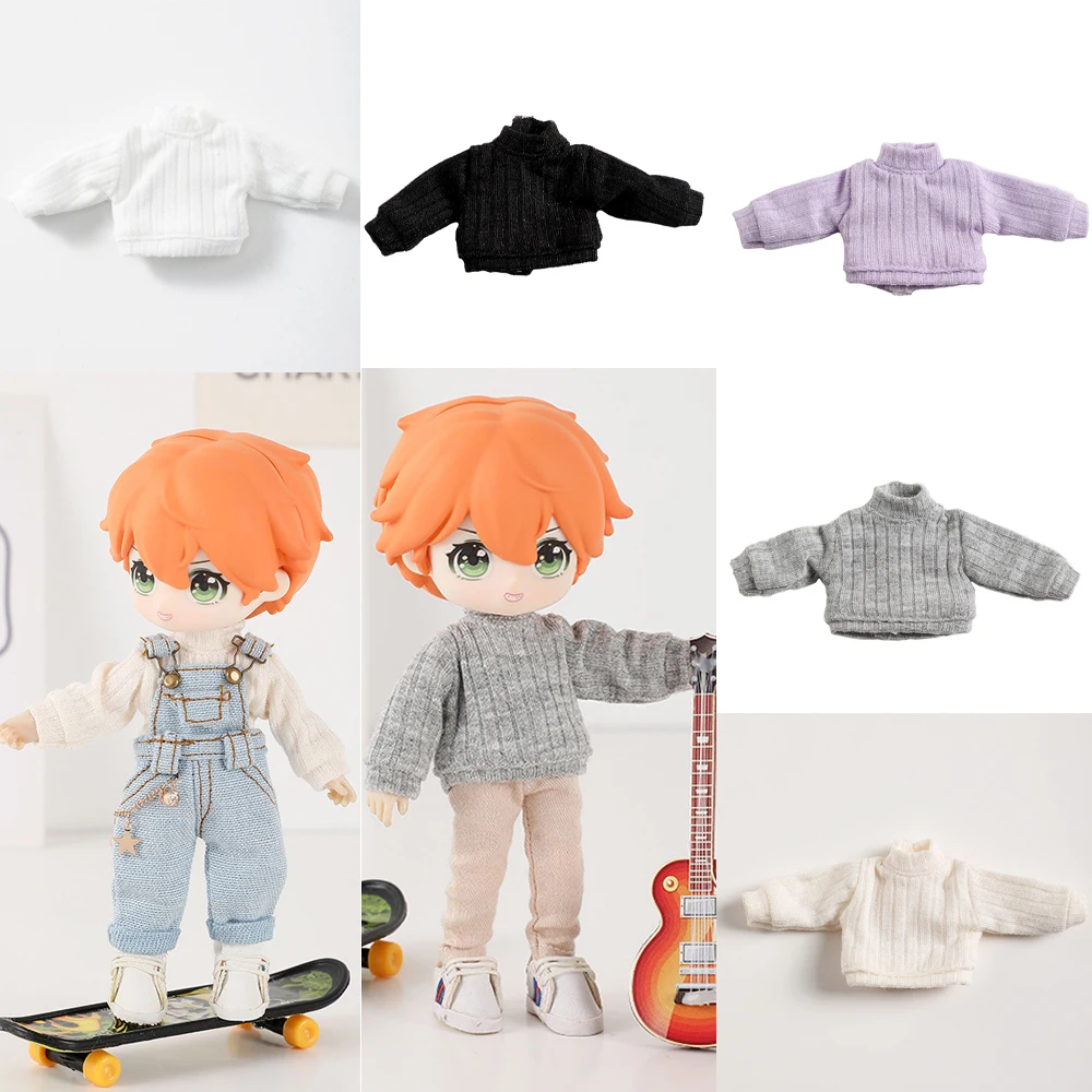 HOUZIWA OB11 인형 옷 셔츠 1/12 BJD 인형용
