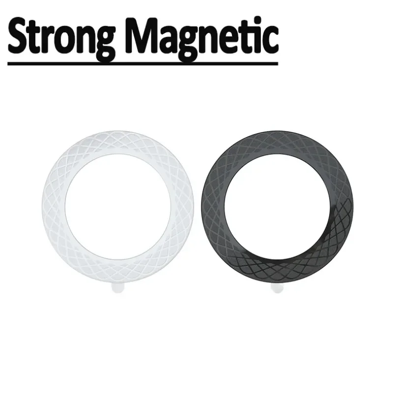 

Strong Magnetic Metal Plate Pad Magnetic Metal Ring MagSafe Magnet for iPhone 16 15 14 13 Wireless Charger Car Phone Holder