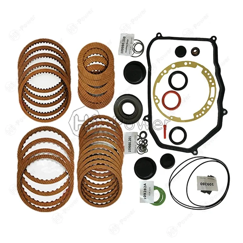 Gearbox Clutch Friction Disc Plate Rebuild Kit 01N 01M For Audi VW Car Automatic Transmission Seal Overhaul Repair Kit