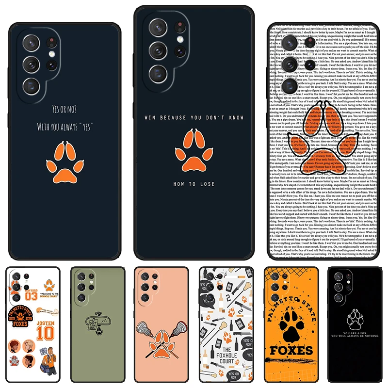 

The Foxhole Court phone case For Samsung Galaxy S24 S23 S22 Ultra Note 10 20 Plus S8 S9 S10 S20 S21 FE Cover